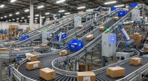 Conveyor Sorting Systems Basics: Components, Working, and Industrial Uses